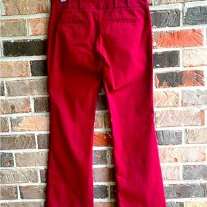THE LIMITED Women’s Size 4 Drew Fit Career Dress Pants Maroon Red